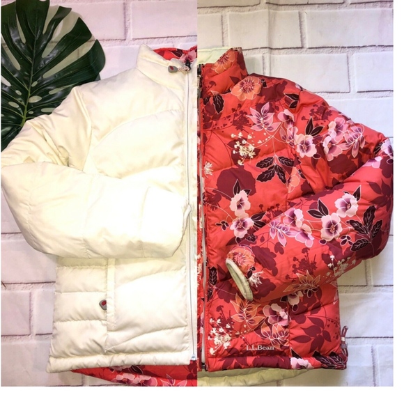 ll bean floral jacket